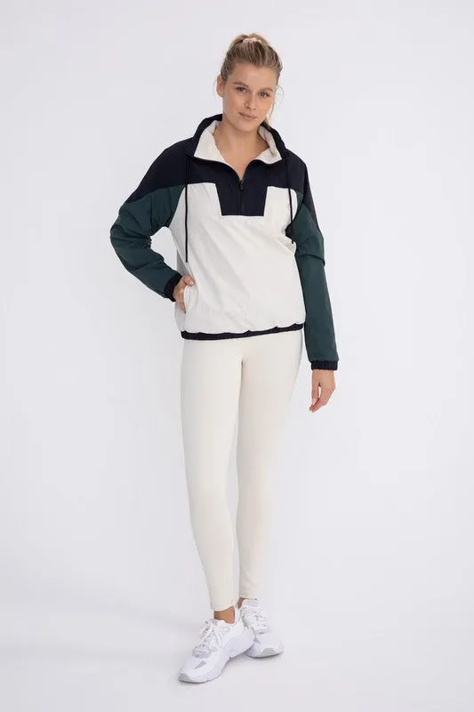 Jacquard Ribbed High-Waisted Leggings - Mono B