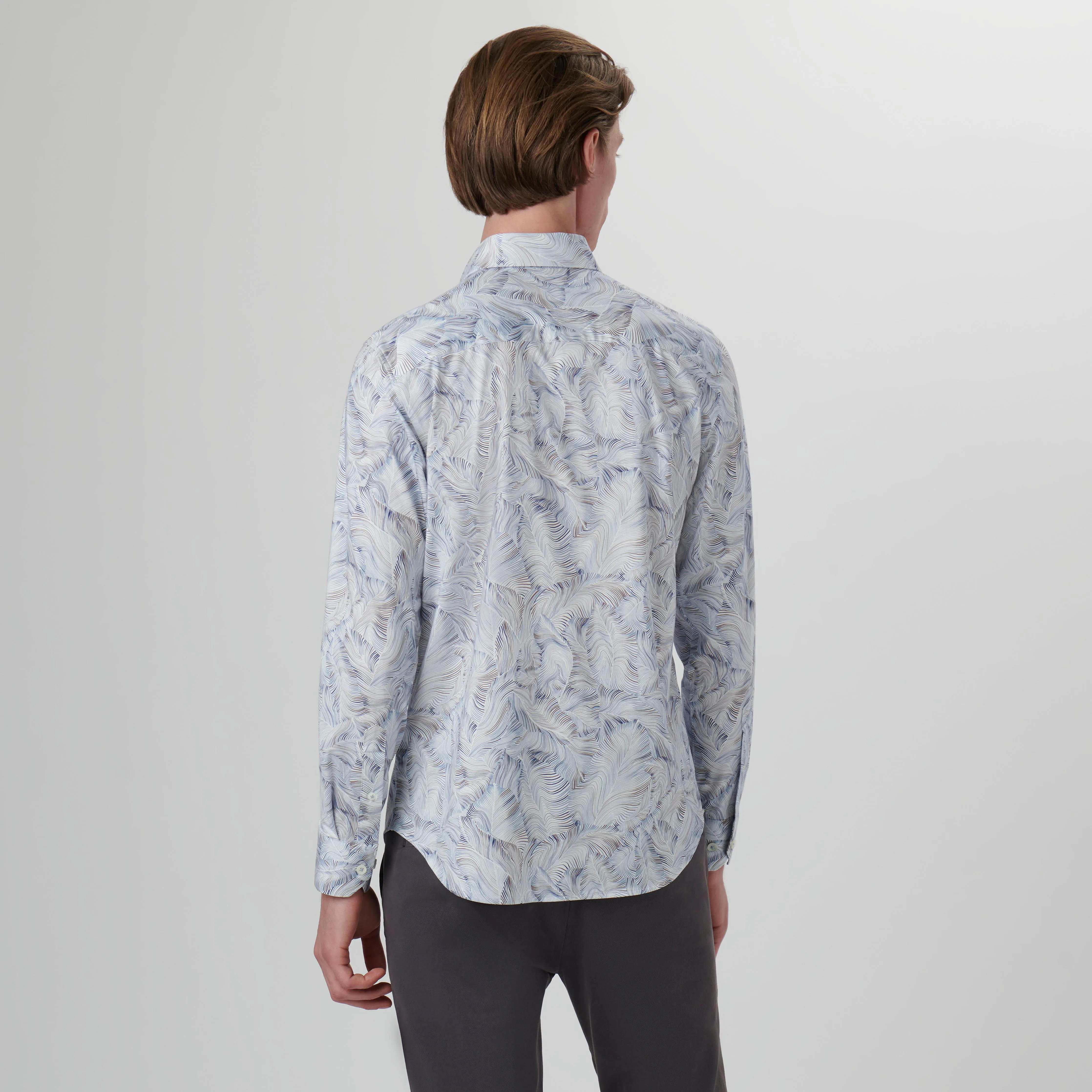 James Abstract Print OoohCotton Shirt