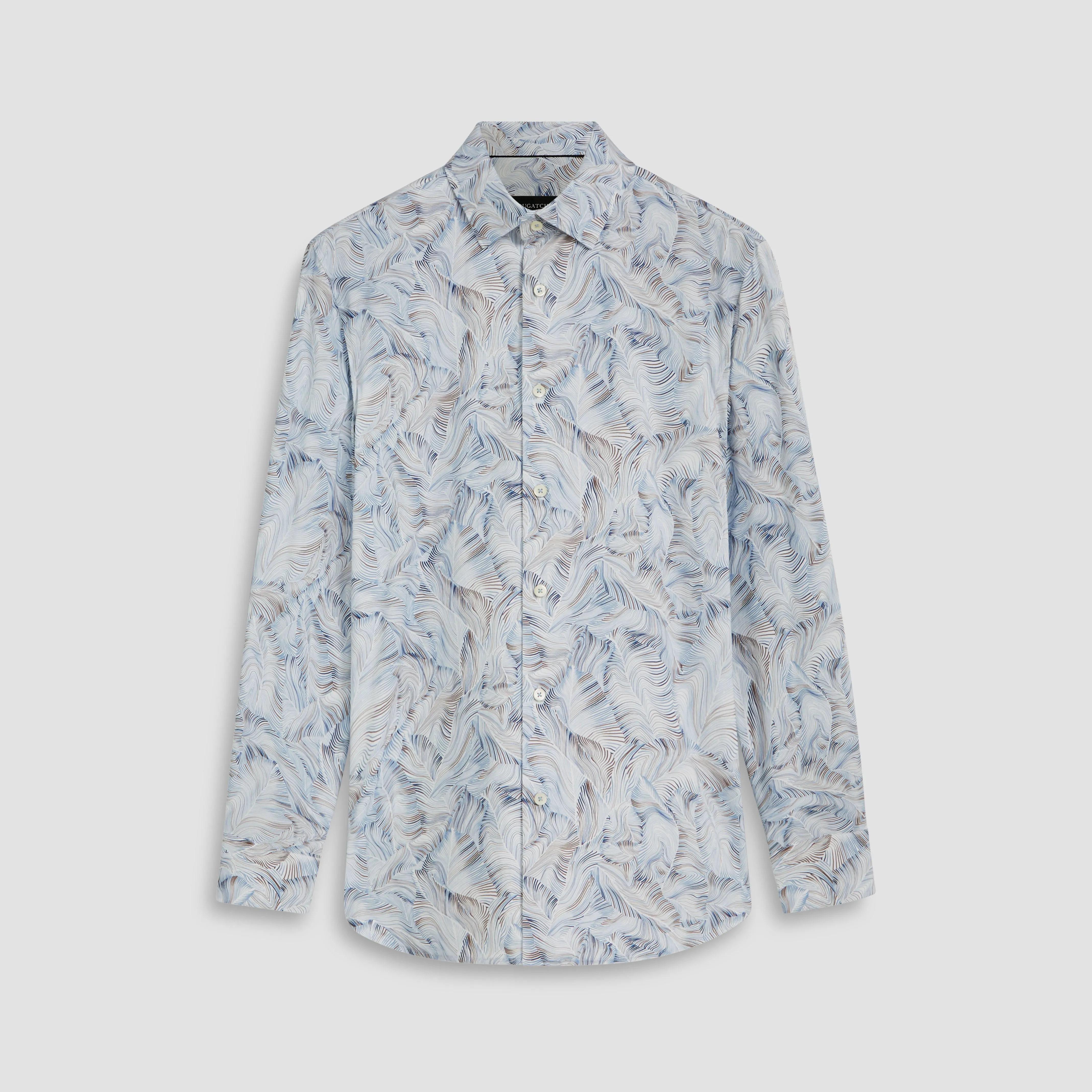 James Abstract Print OoohCotton Shirt