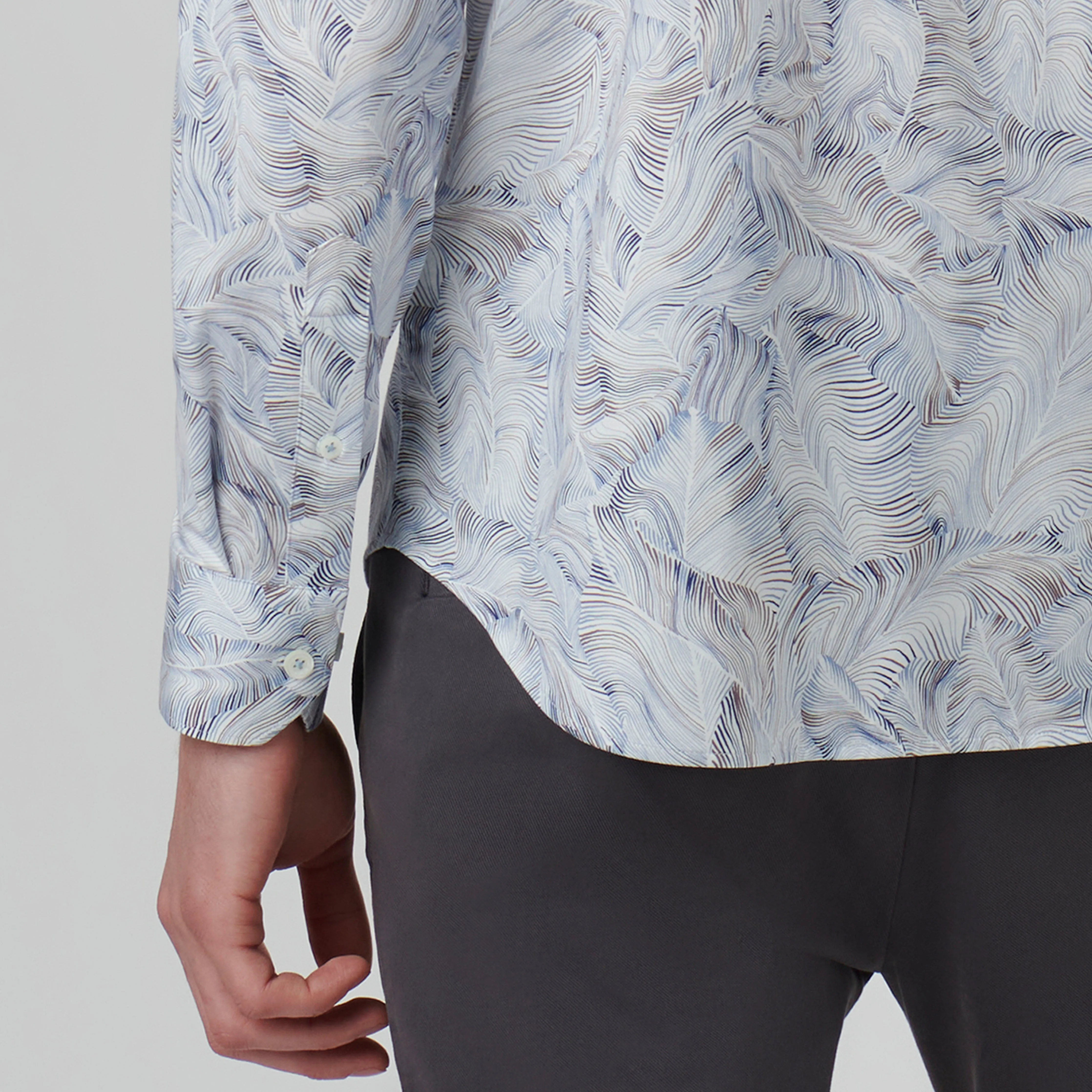 James Abstract Print OoohCotton Shirt