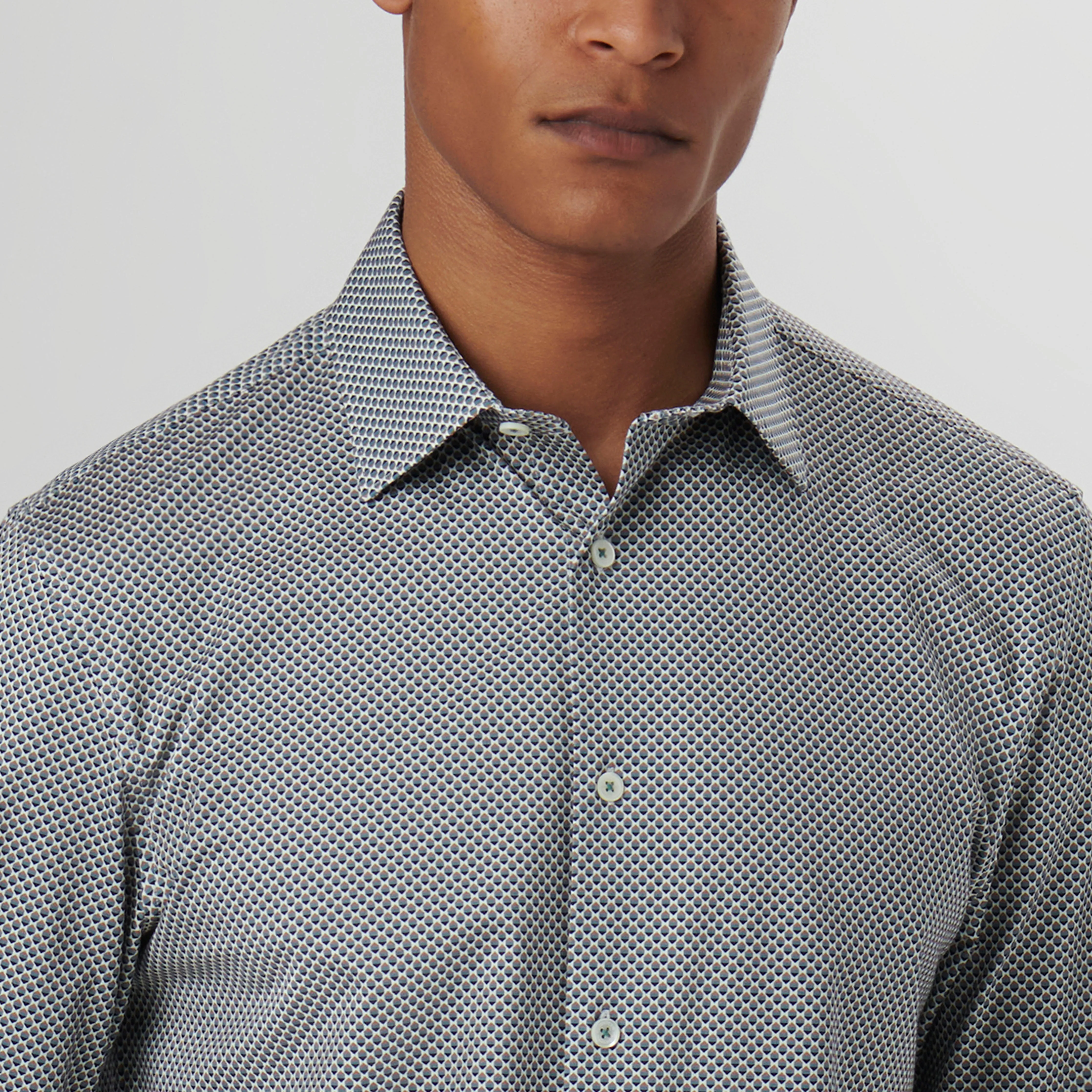 James Geometric OoohCotton Shirt