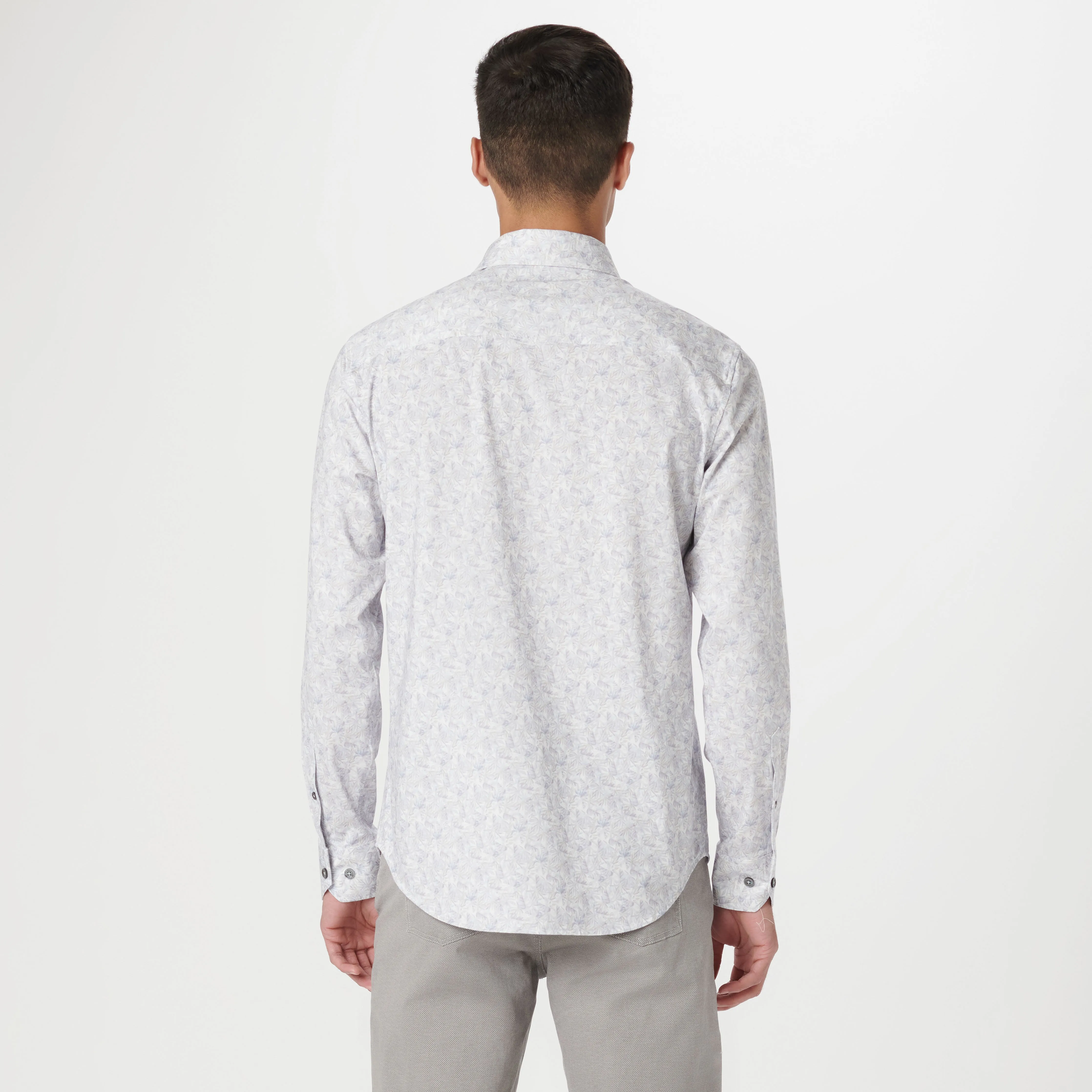 James Leaf Print OoohCotton Shirt
