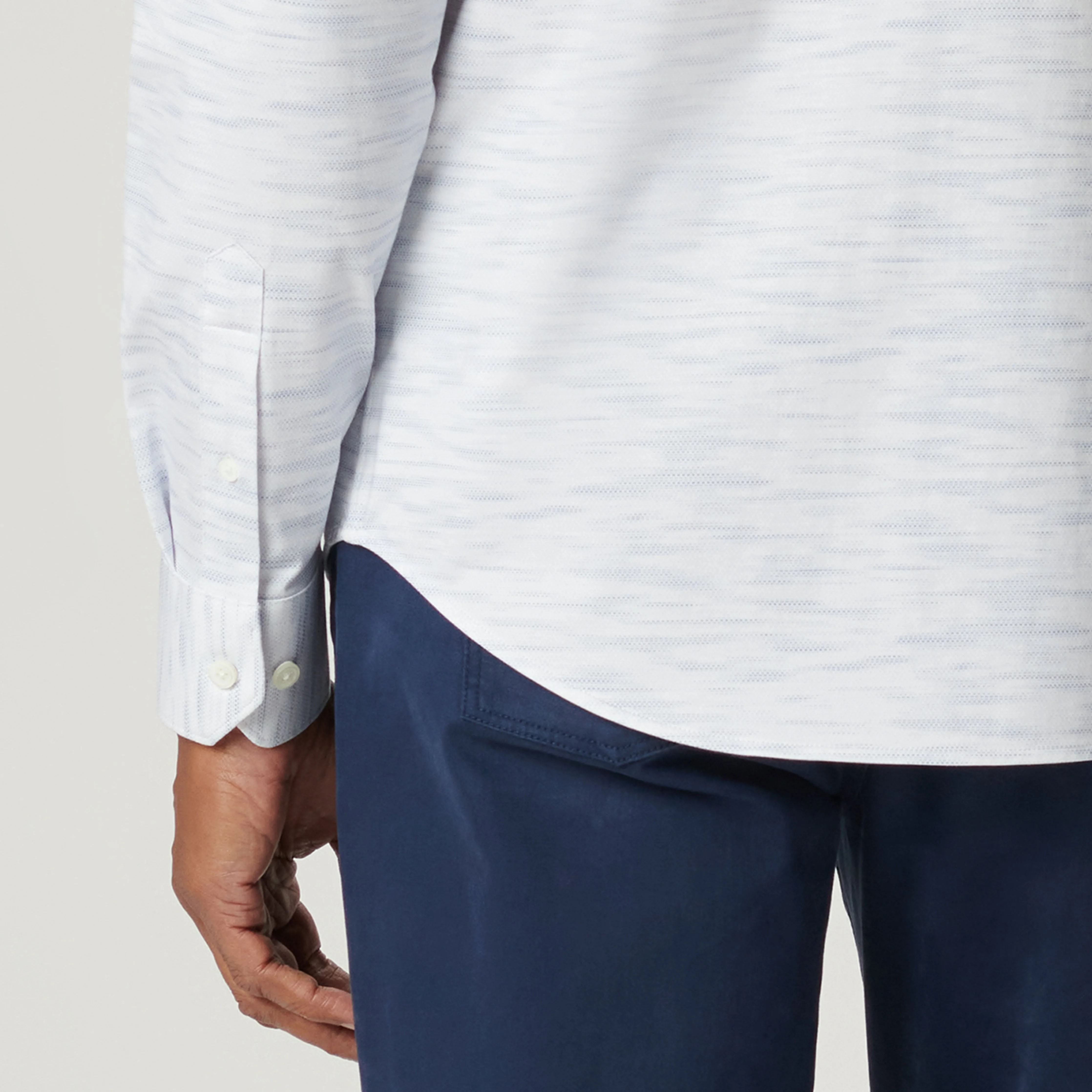James Stitch Print OoohCotton Shirt
