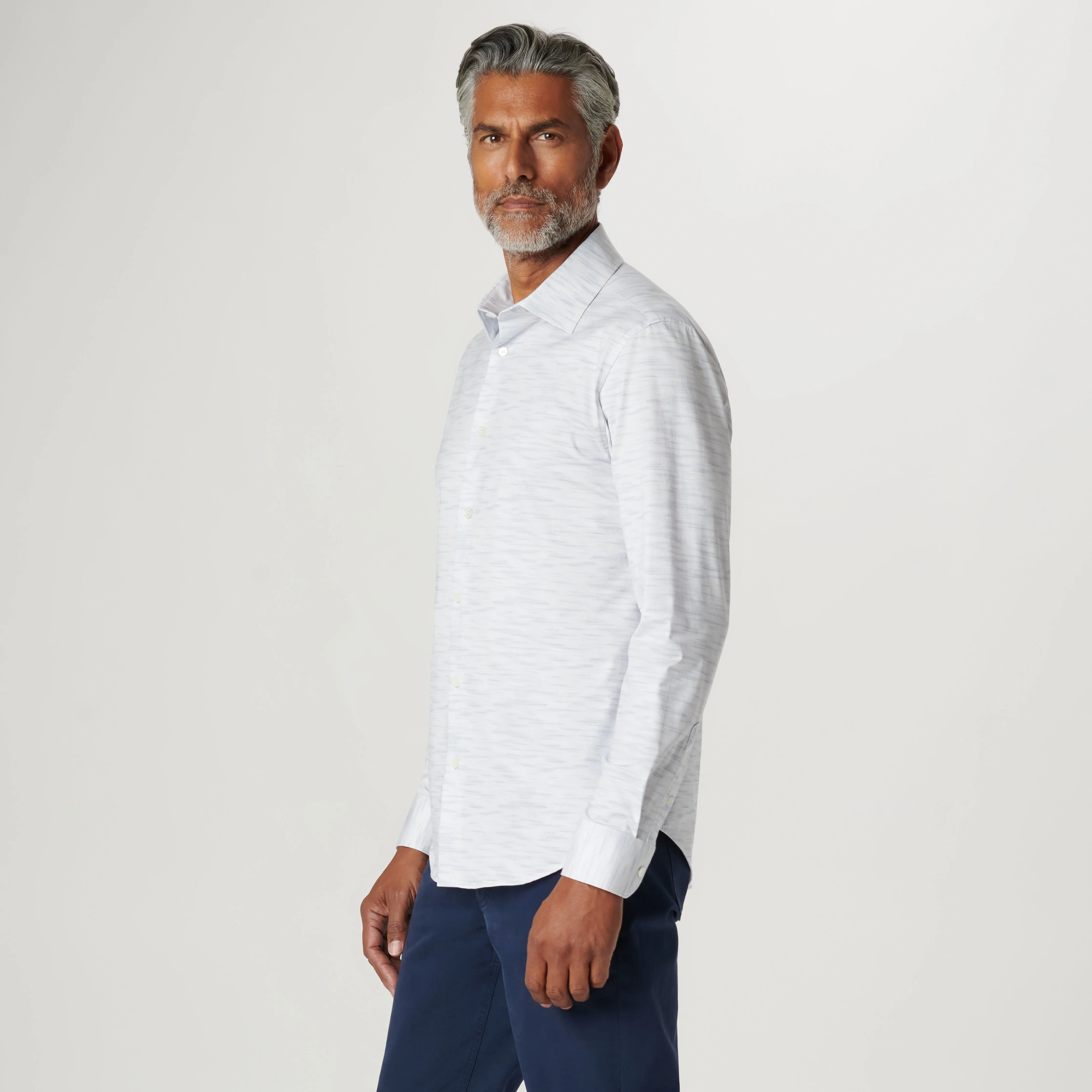 James Stitch Print OoohCotton Shirt
