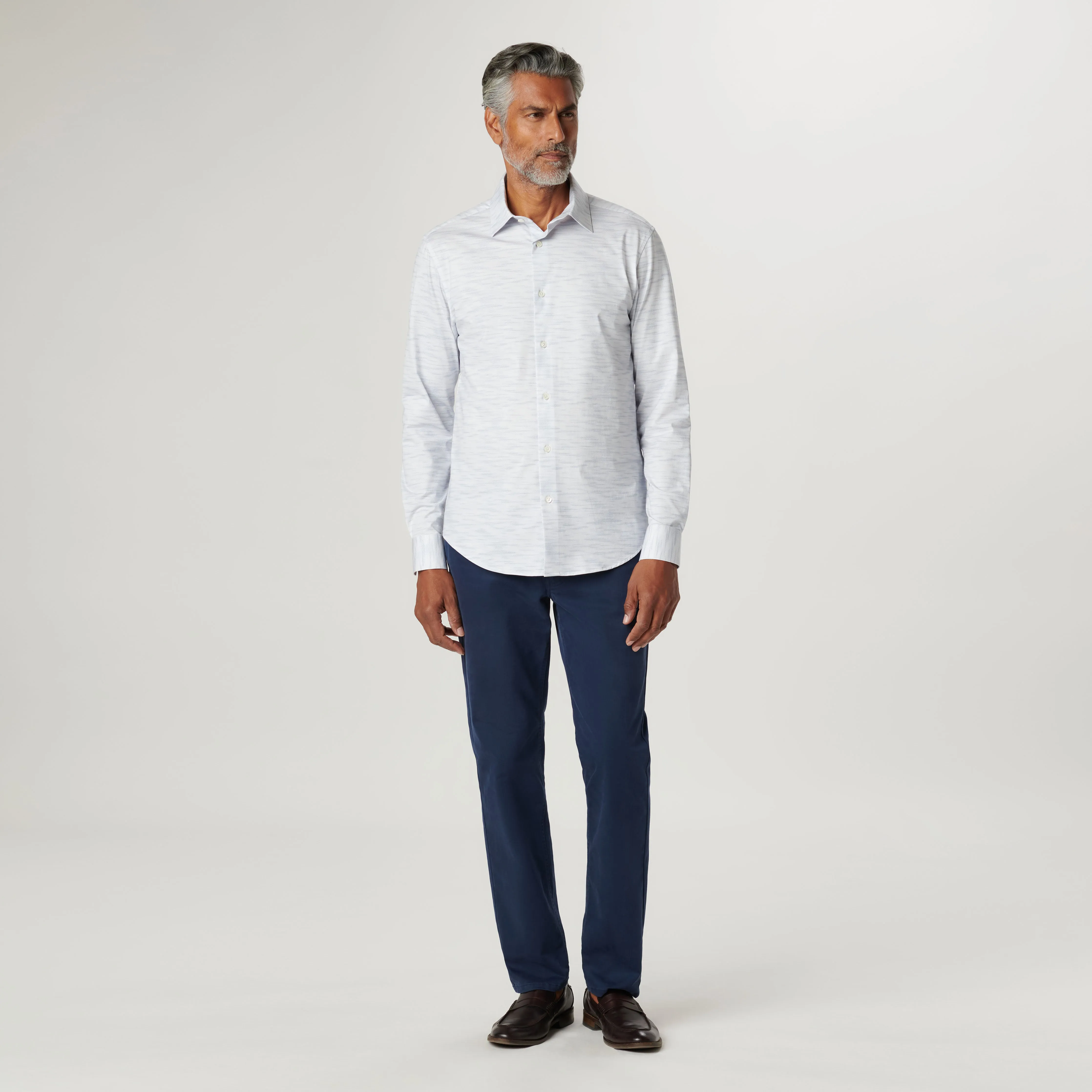 James Stitch Print OoohCotton Shirt