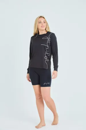 Jetpilot Pacer Ladies LS Hydro Tee - Black