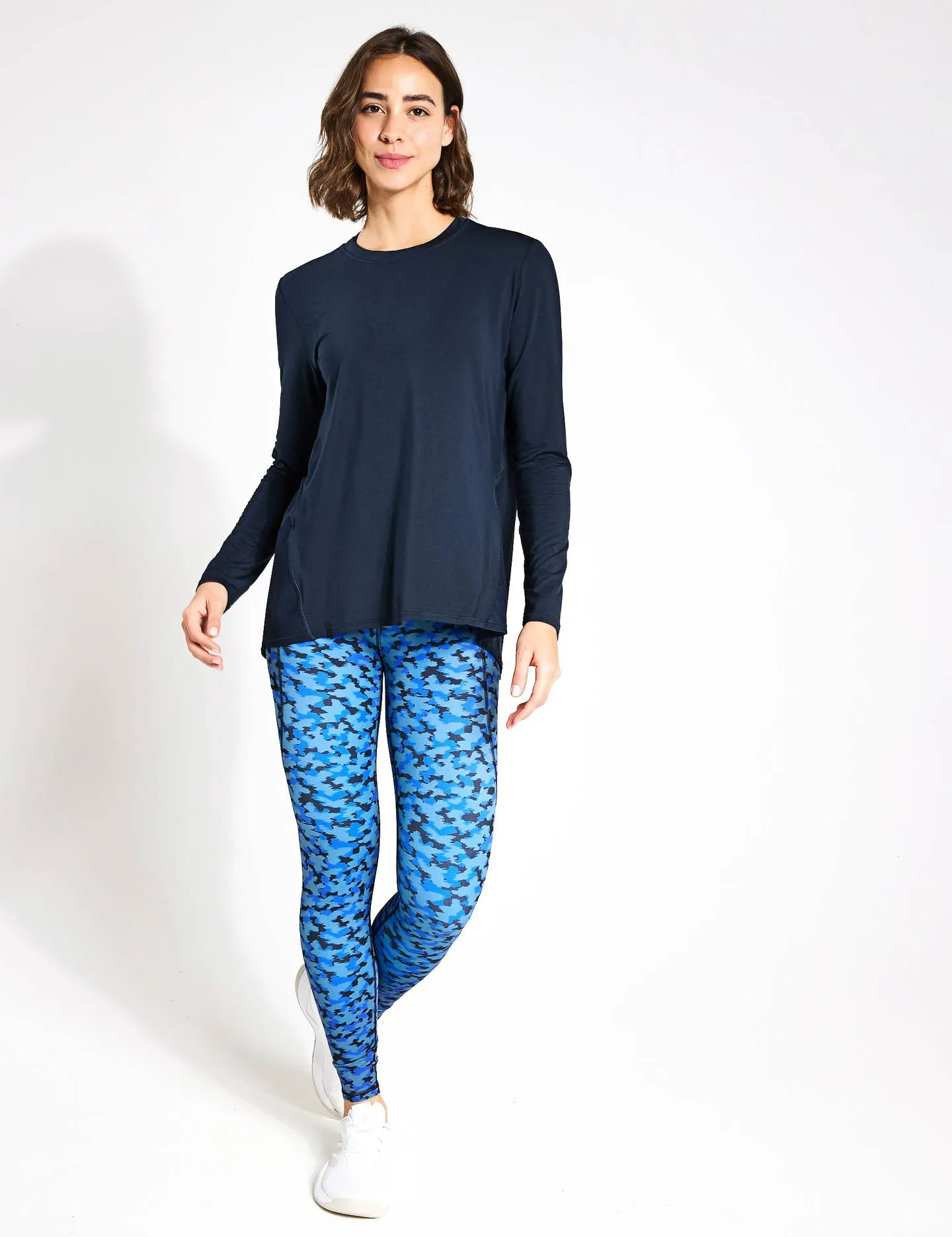 Josi Legging - Blue Forest Print