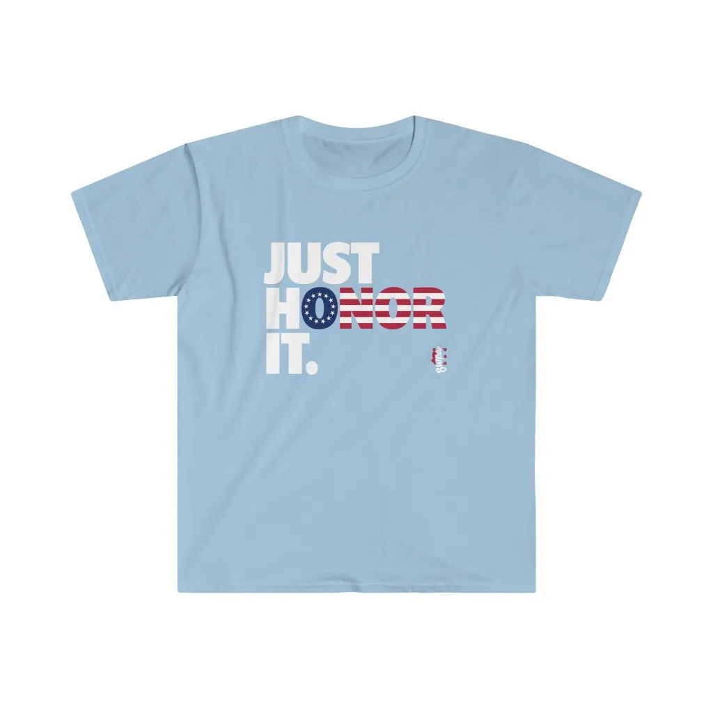 Just Honor It (Betsy Ross) - Men's Fitted Workout T Shirt