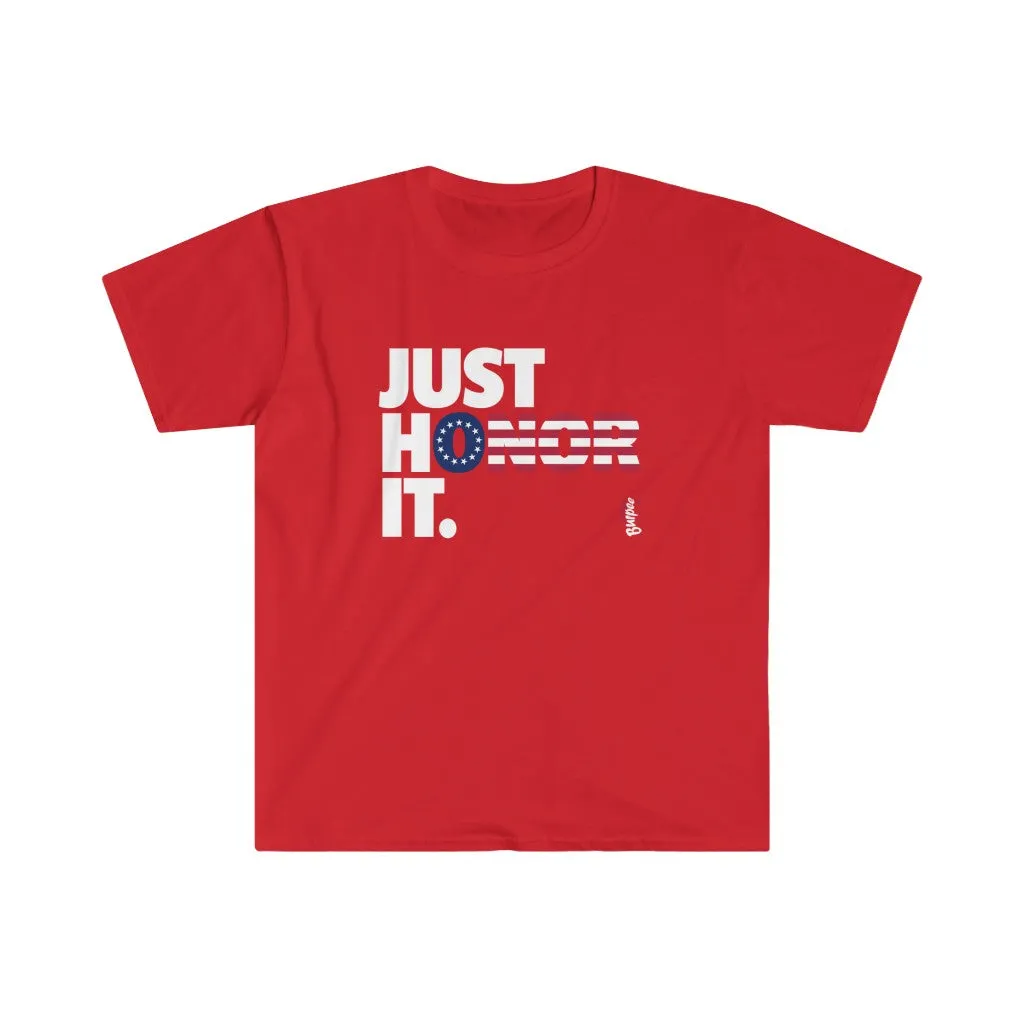 Just Honor It (Betsy Ross) - Men's Fitted Workout T Shirt