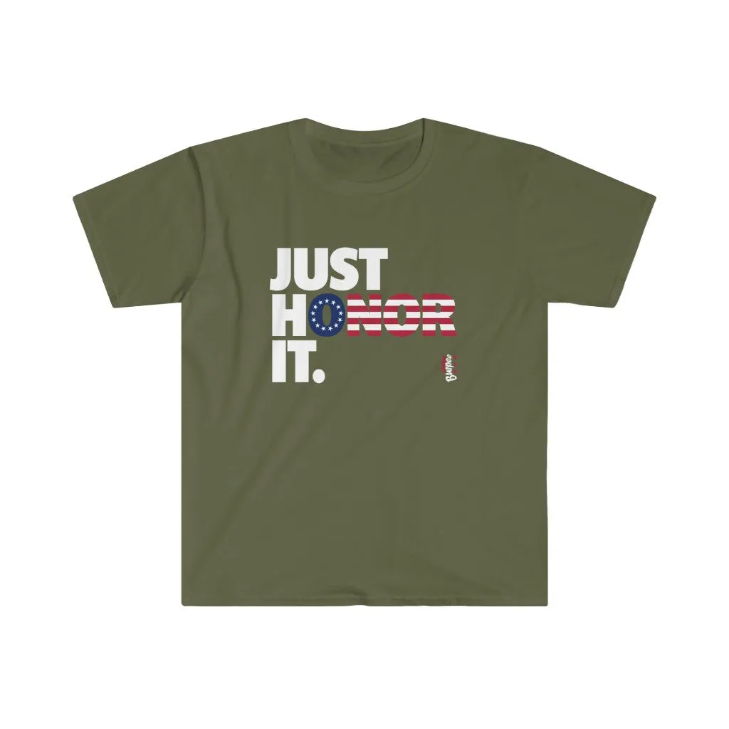 Just Honor It (Betsy Ross) - Men's Fitted Workout T Shirt