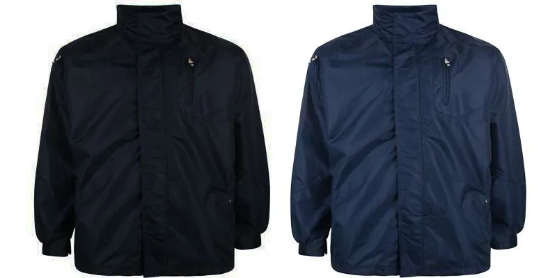 KAM Mens Big Size Waterproof Breathable Light Weight Rain Jacket