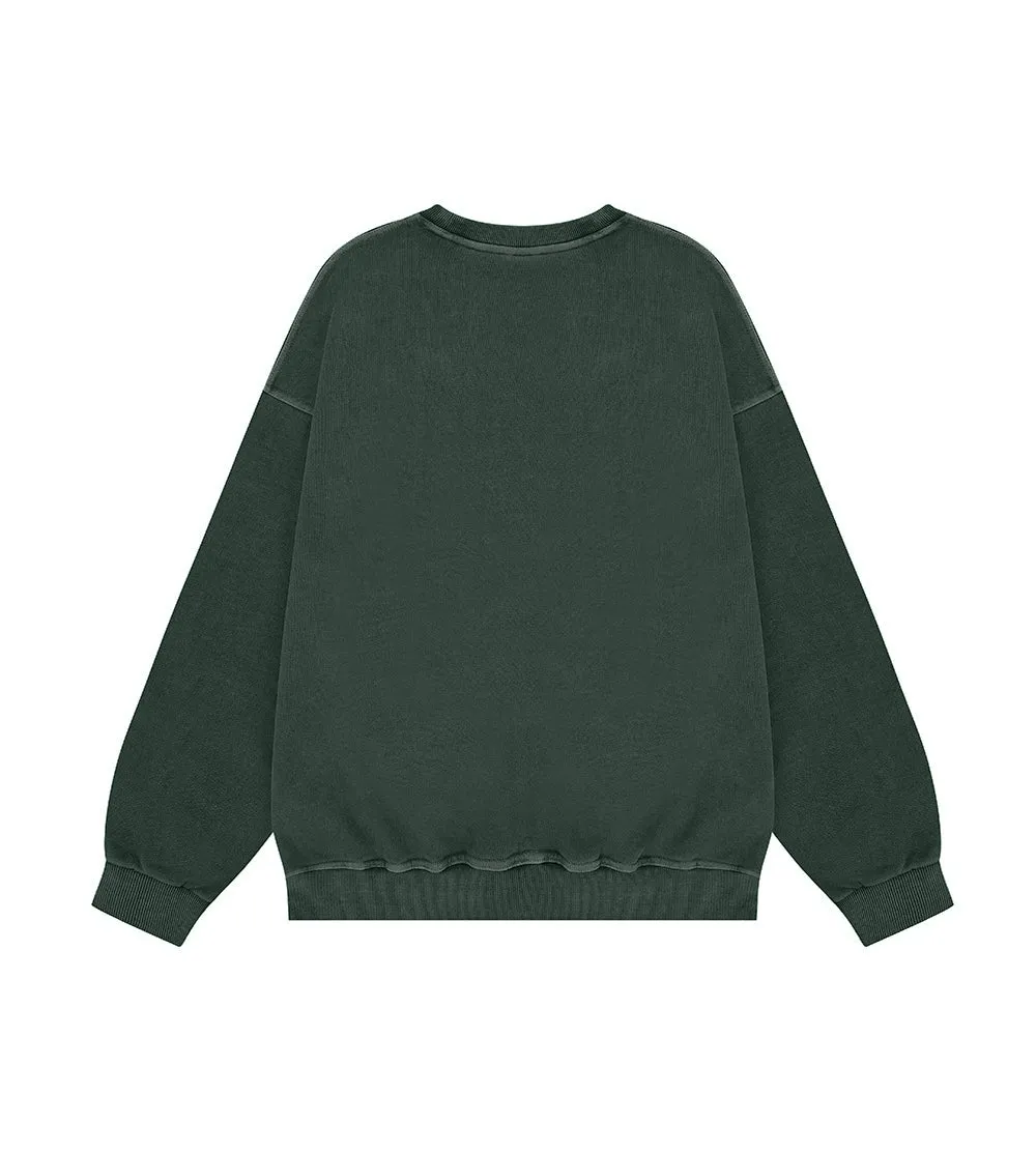 Kappy Design - Pigment Sweat Shirt - Deep Green