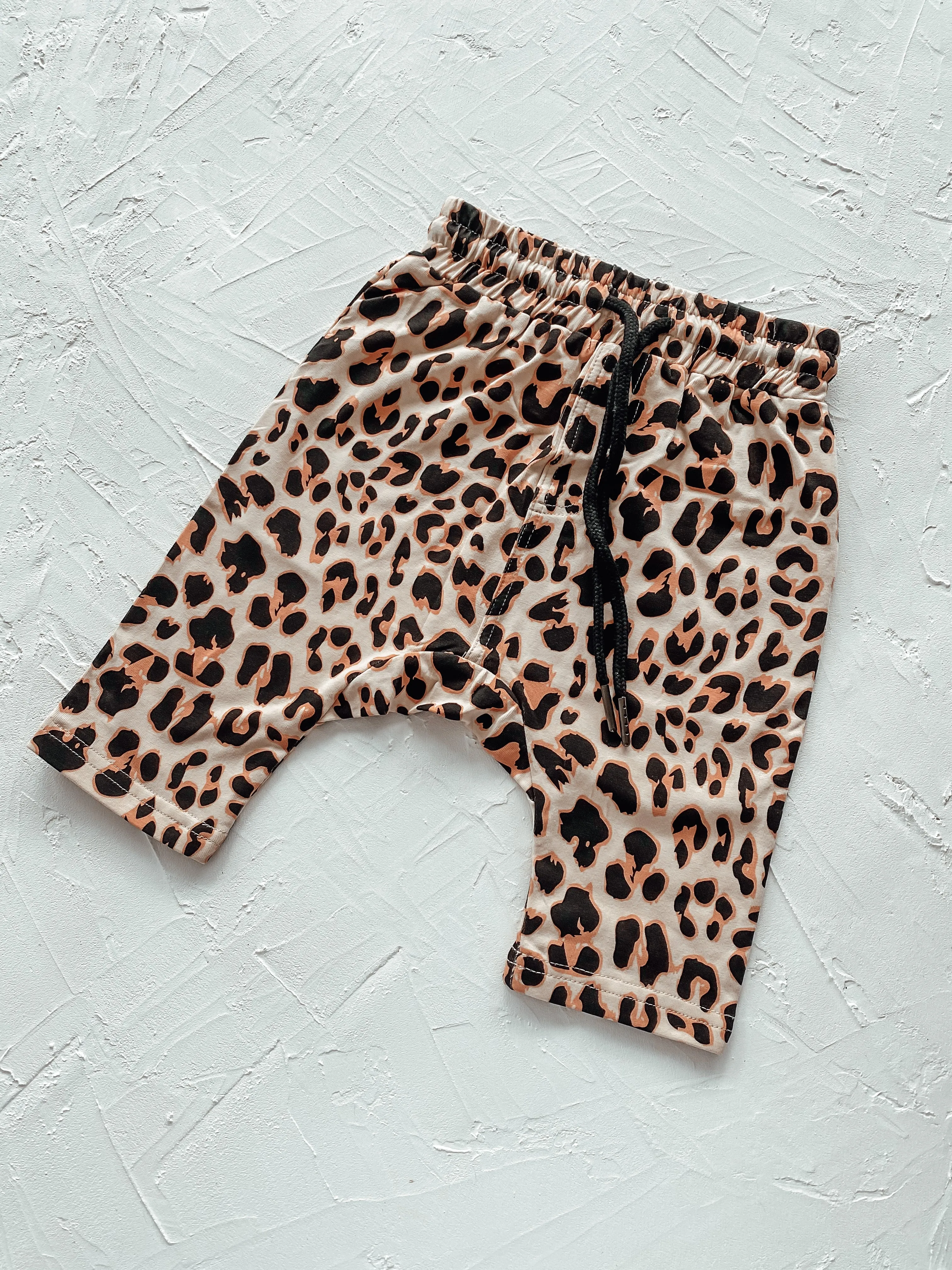 Kids Leopard Print Shorts