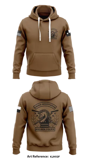 Killeen Police Department Store 1 Core Men's Hooded Performance Sweatshirt - KJHv2F