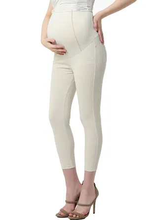Kimi   Kai Maternity "Tia" Cropped Jeggings