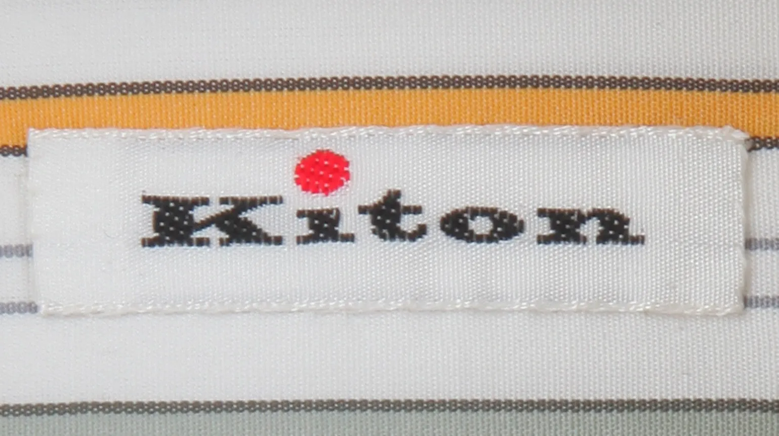 Kiton Orange Shirt - Slim