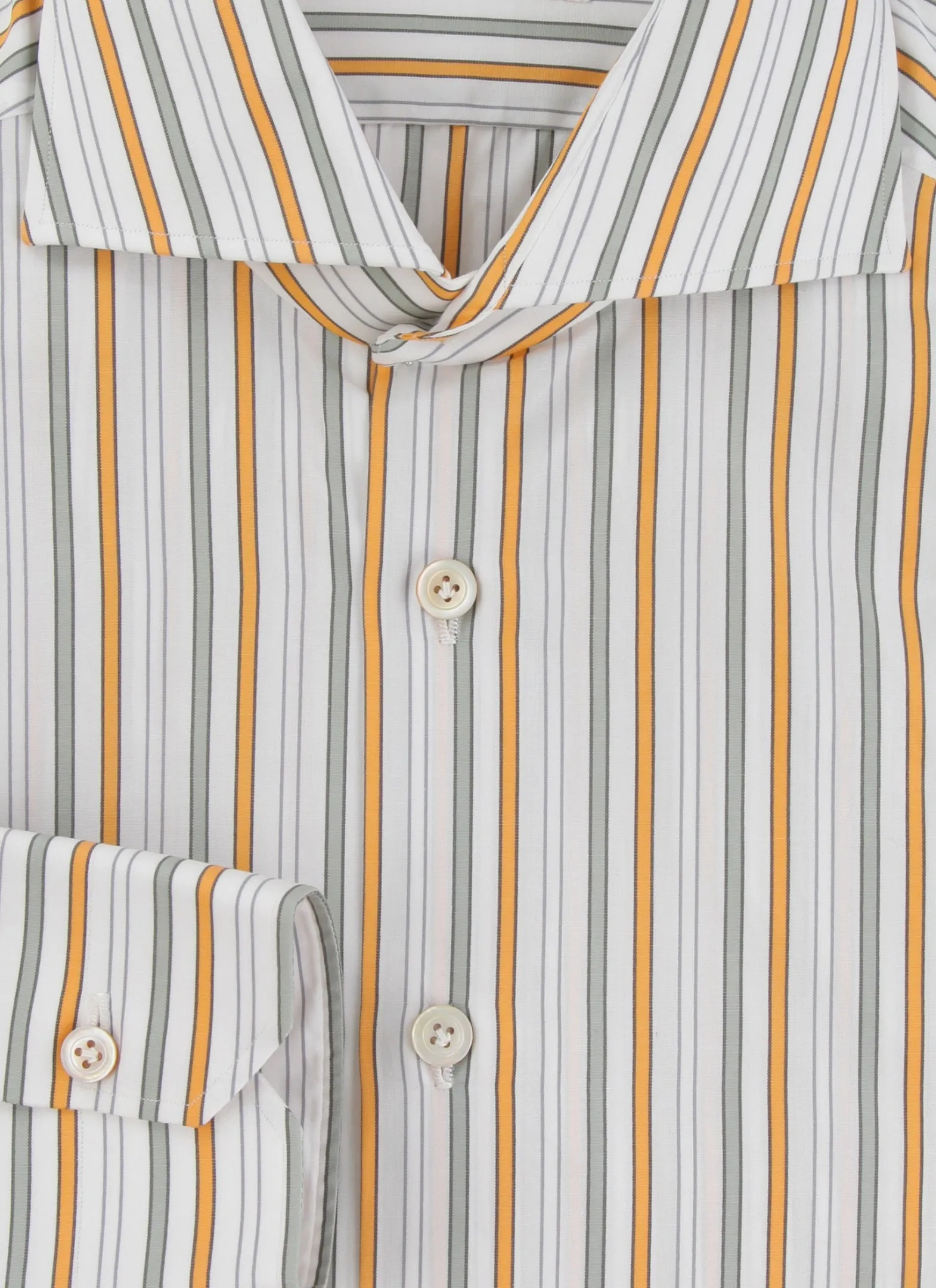 Kiton Orange Shirt - Slim