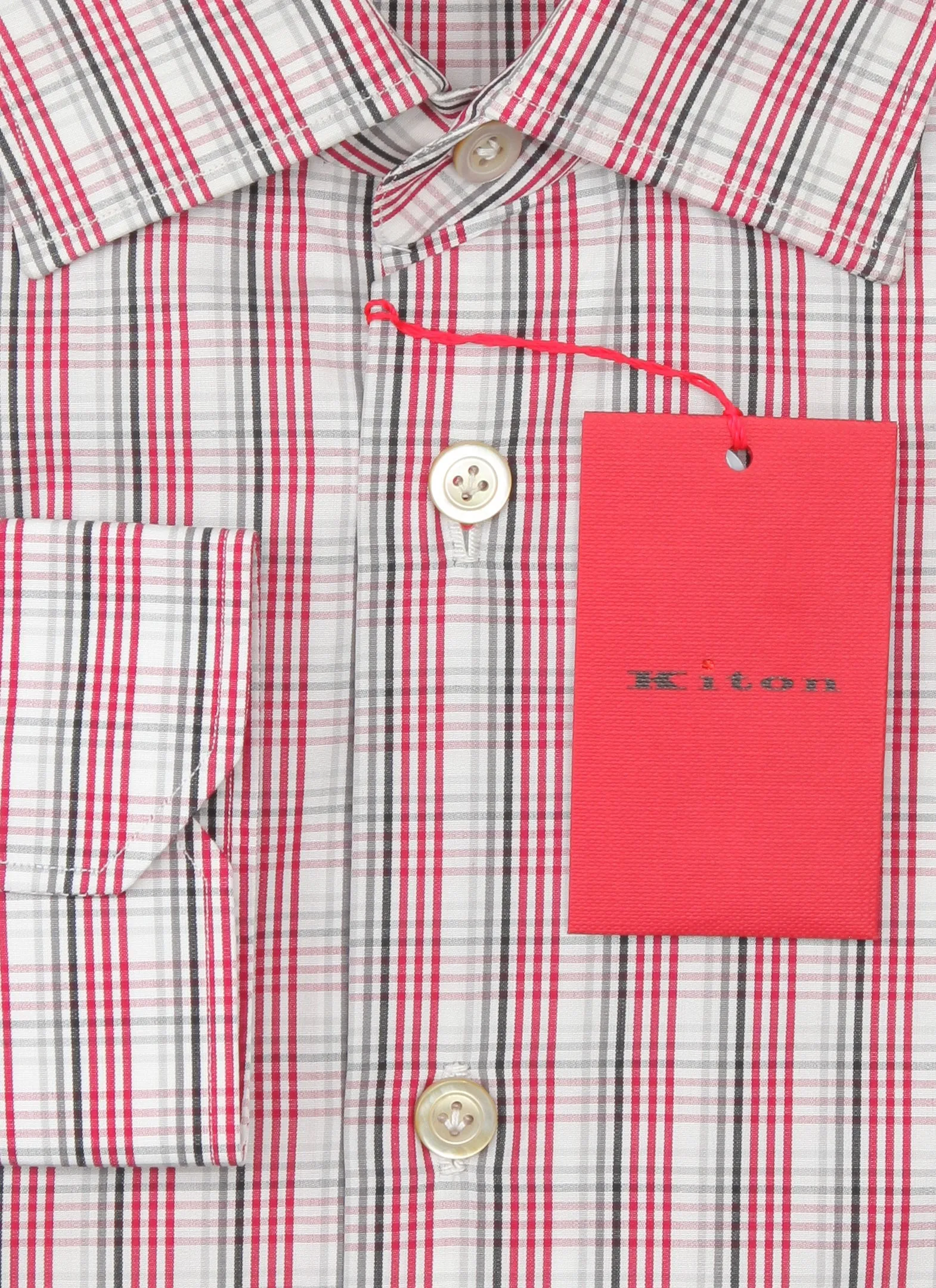 Kiton Red Shirt - Slim