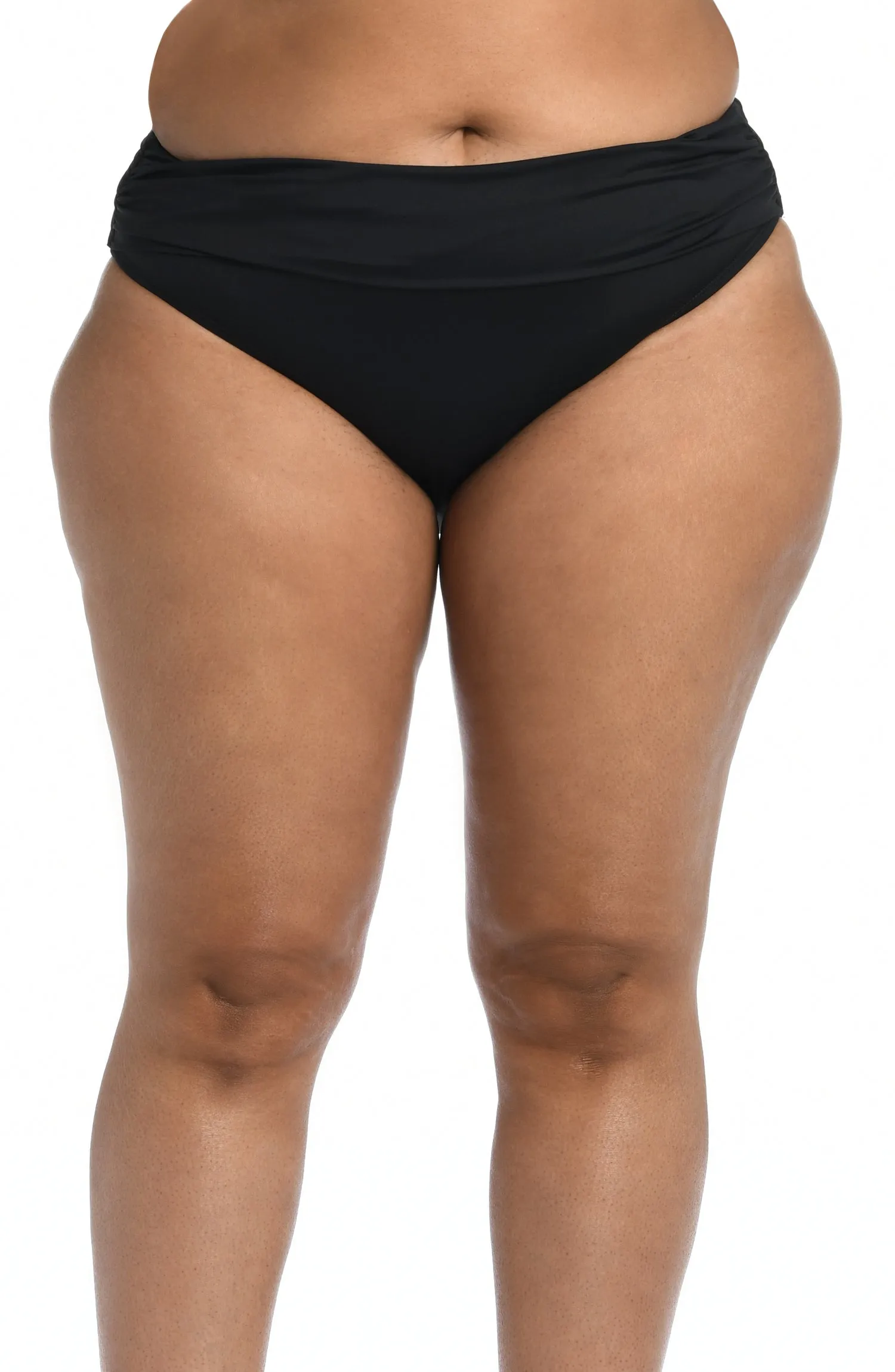 La Blanca Island Goddess Shirred Band Hipster Bottom
