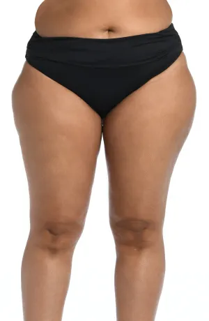 La Blanca Island Goddess Shirred Band Hipster Bottom