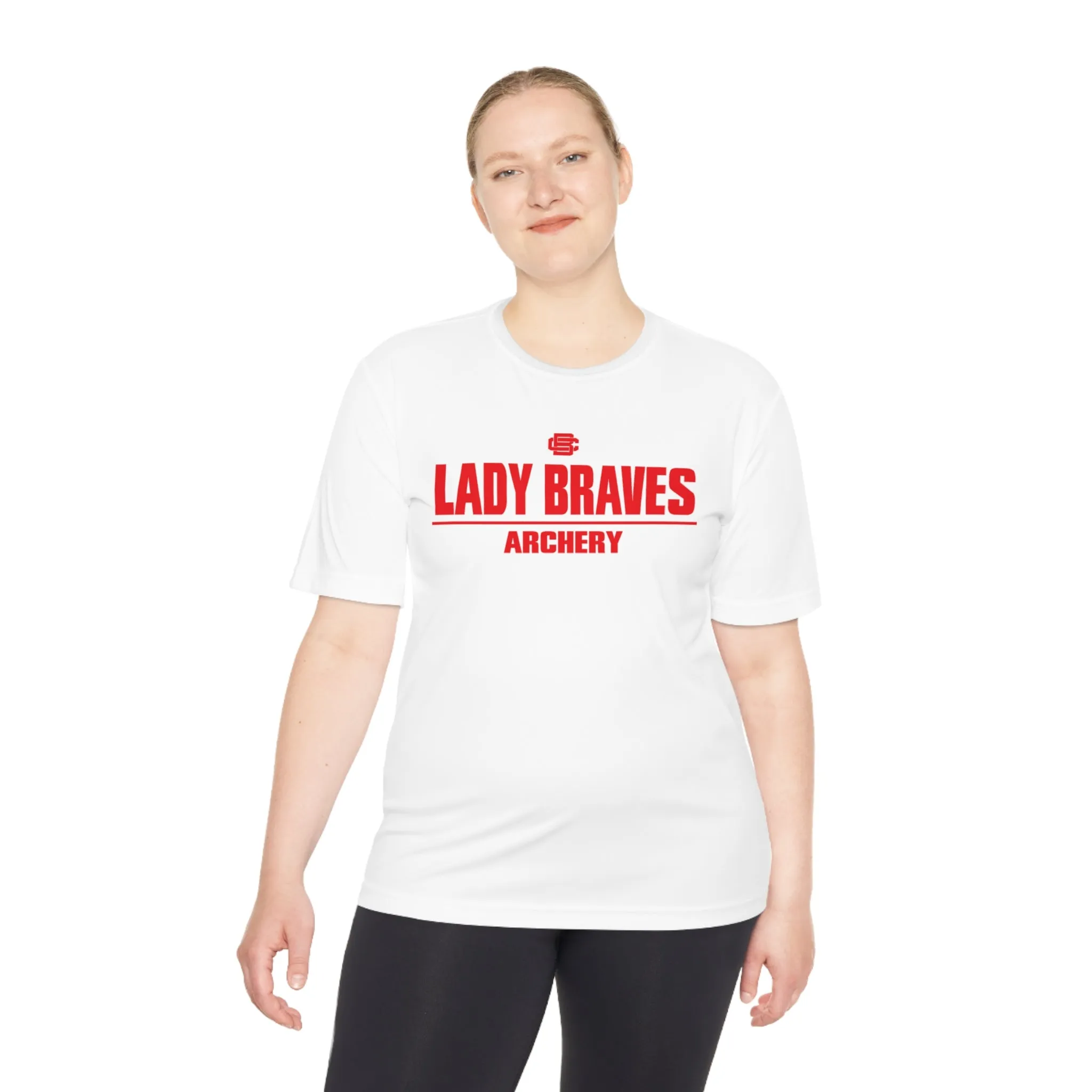 Lady Braves Archery Moisture Wicking Tee