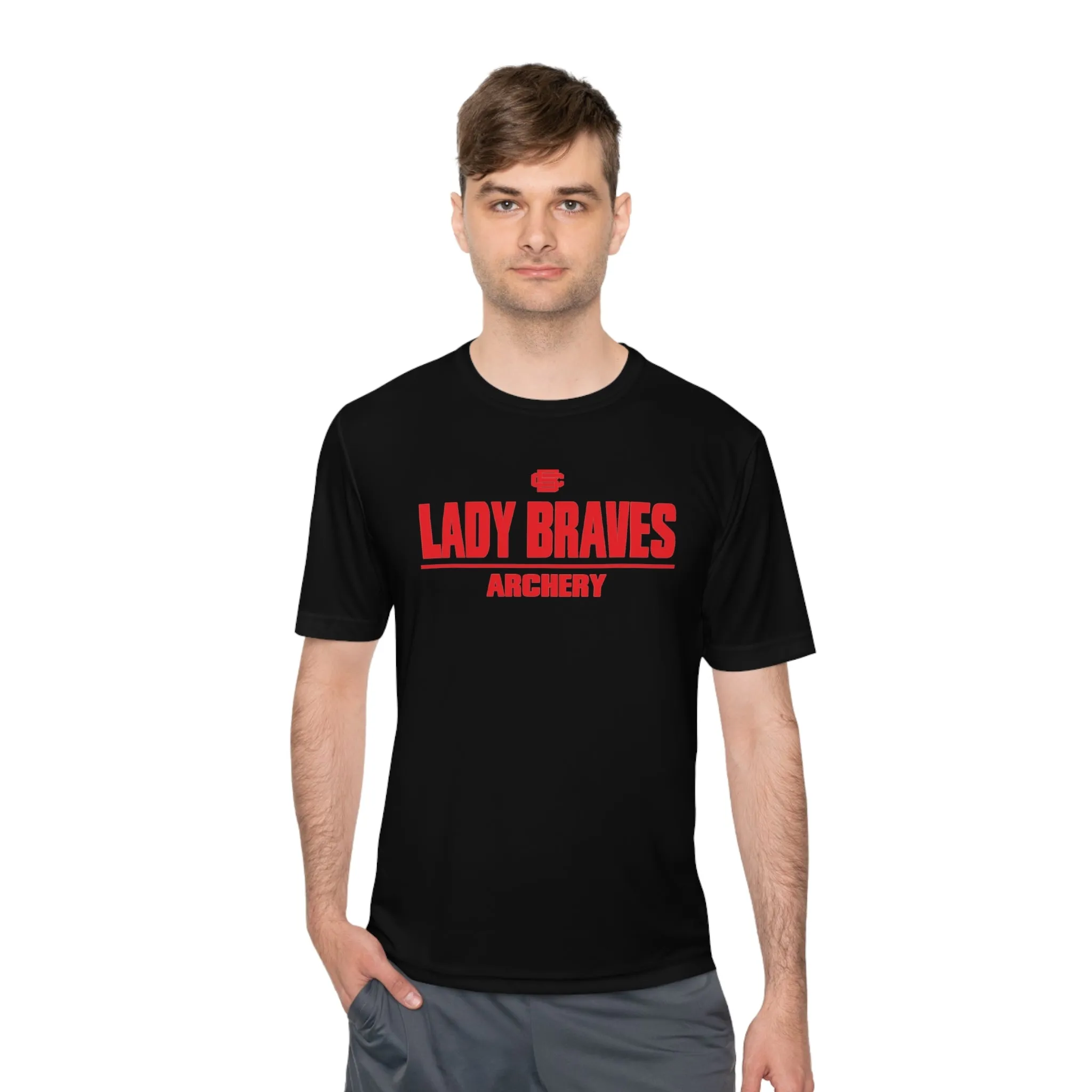 Lady Braves Archery Moisture Wicking Tee