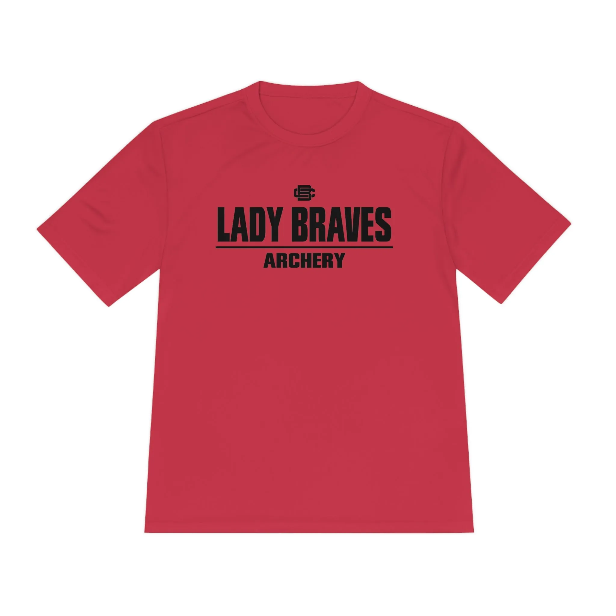 Lady Braves Archery Moisture Wicking Tee