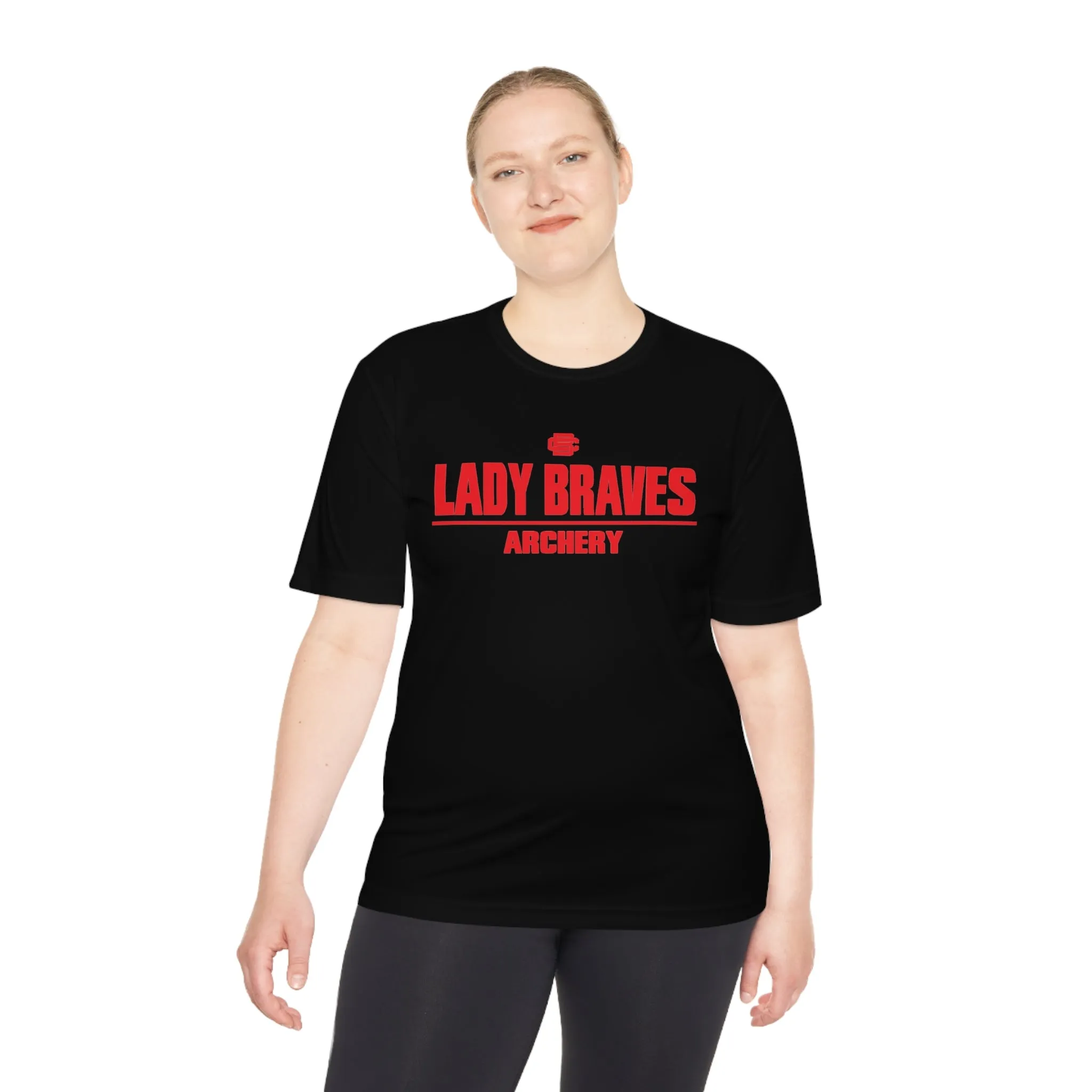 Lady Braves Archery Moisture Wicking Tee