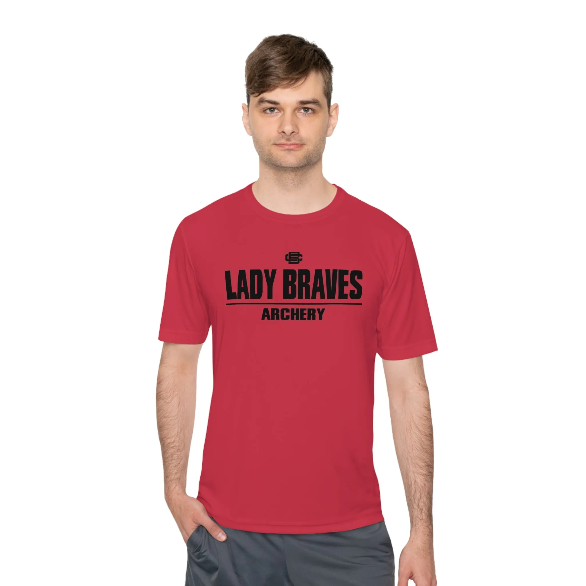 Lady Braves Archery Moisture Wicking Tee