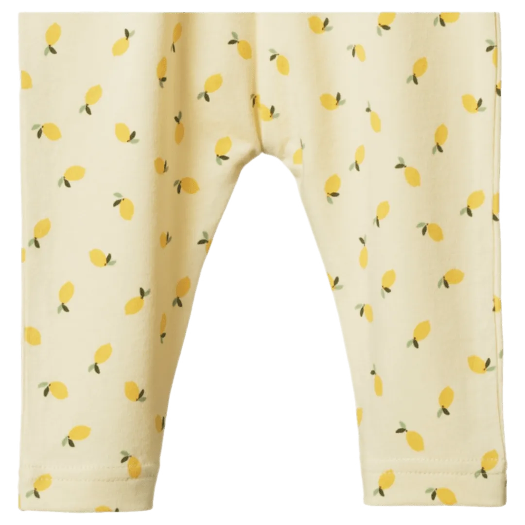 Leggings - Petite Lemon Cream