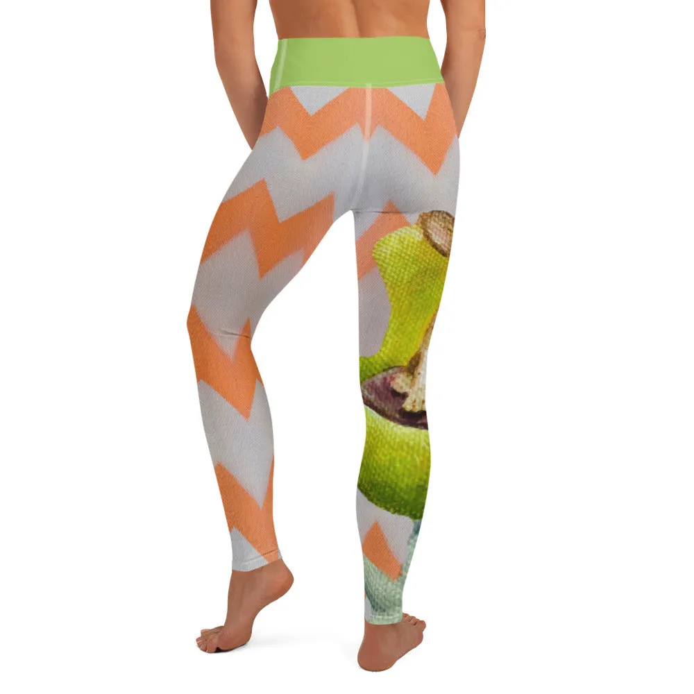 Leggings with Corgi
