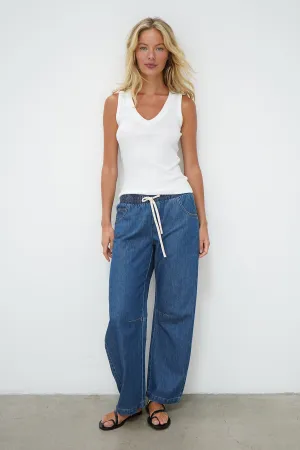 Lennon Pant - Soft Denim