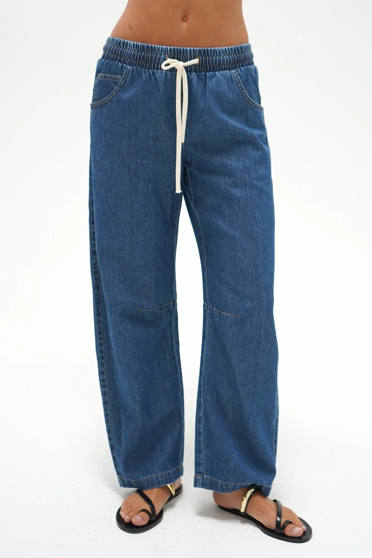 Lennon Pant - Soft Denim