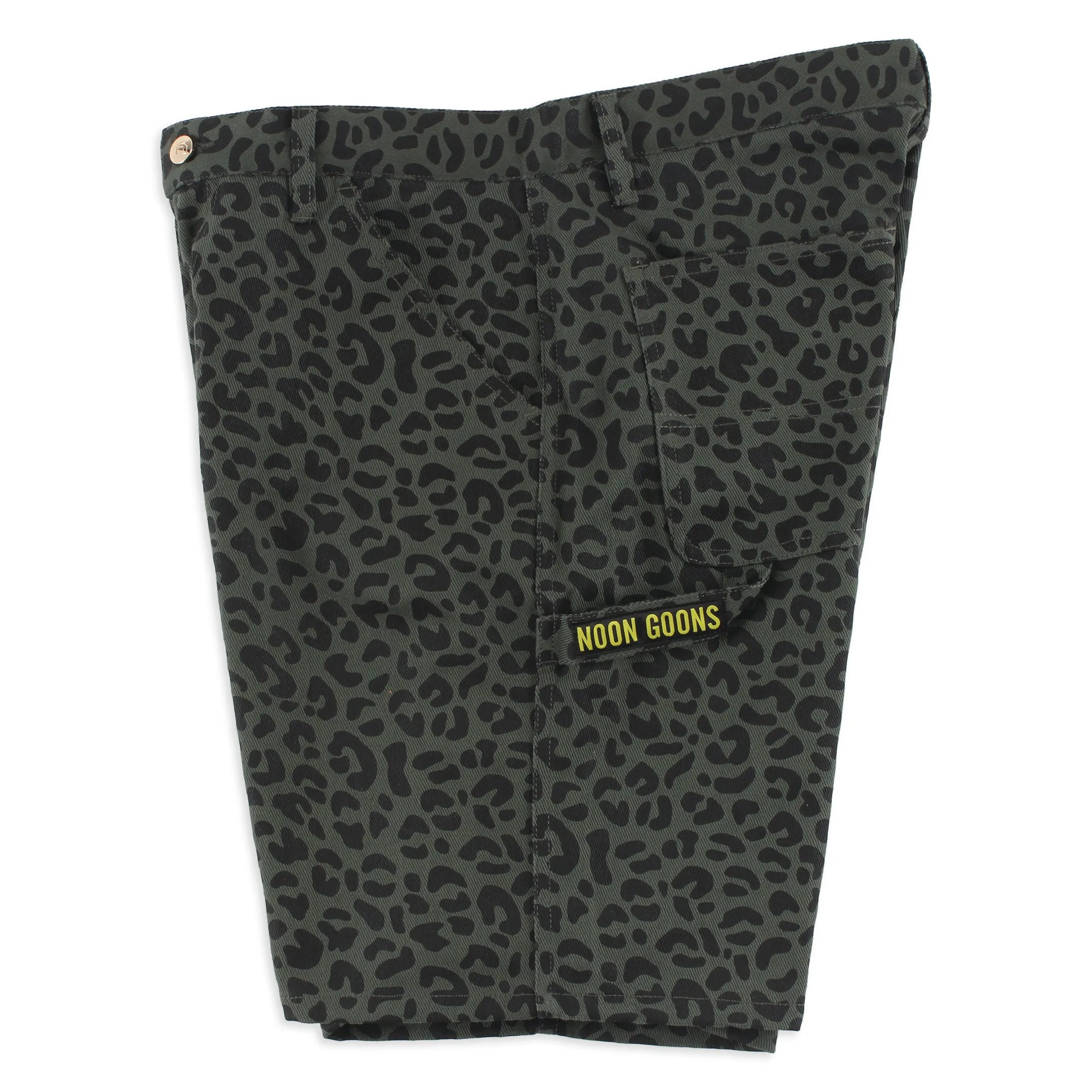 Leopard Carpenter Shorts