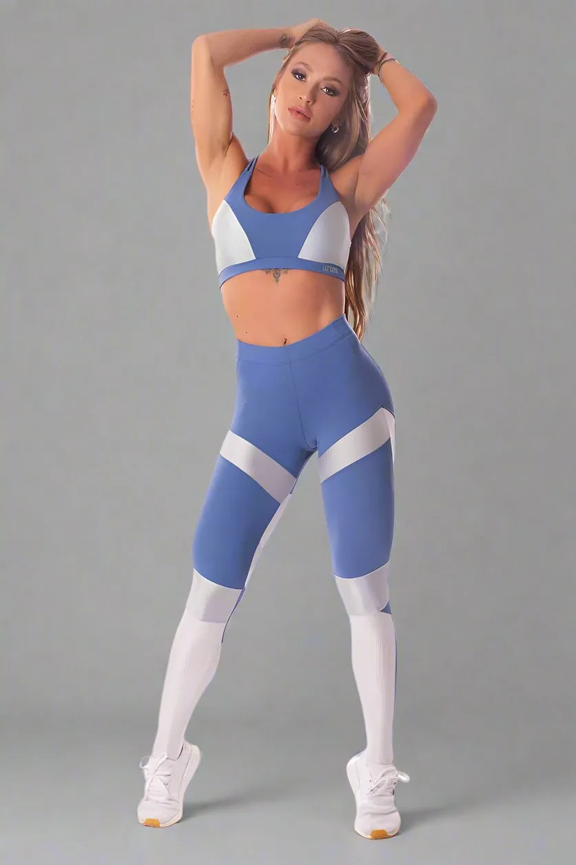 Let's Gym Blue Skies Legging