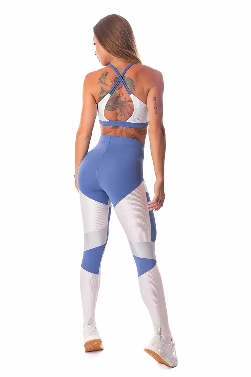 Let's Gym Blue Skies Legging