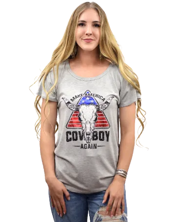Liberty Wear Collection Tops: Make America Cowboy Again