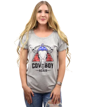 Liberty Wear Collection Tops: Make America Cowboy Again