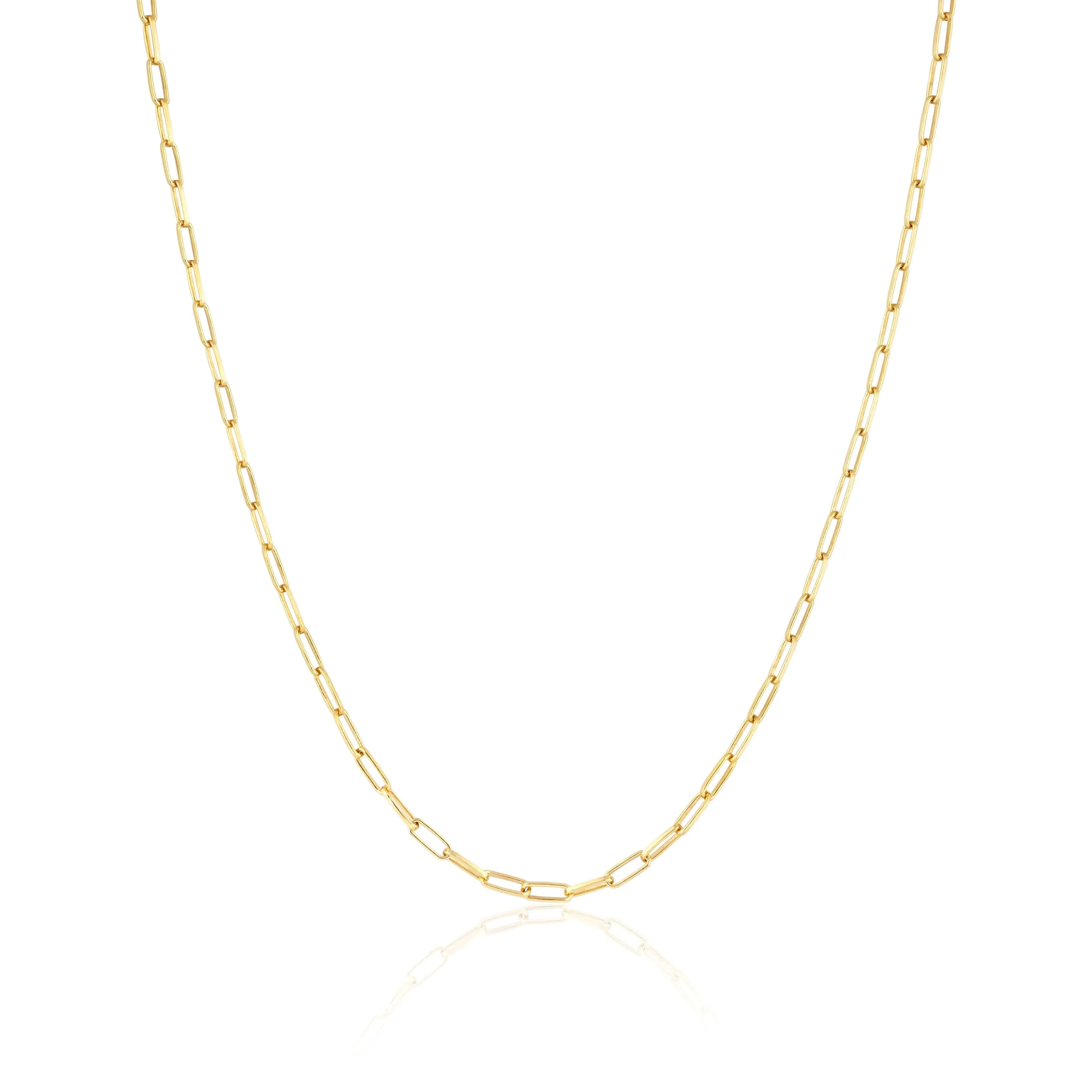lina | thin rectangle chain