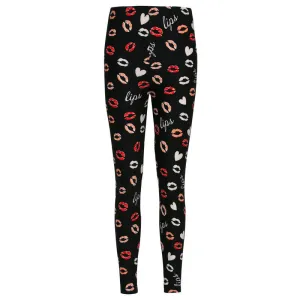 Lip Dot Cartoon Leggings Women With Print leggings soft hot thickness spandex /Cotton Pants Legging stretch female leggins