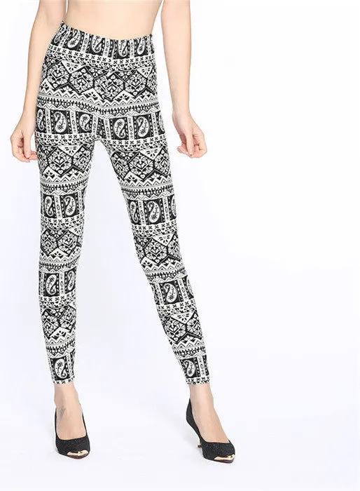 Lip Dot Cartoon Leggings Women With Print leggings soft hot thickness spandex /Cotton Pants Legging stretch female leggins