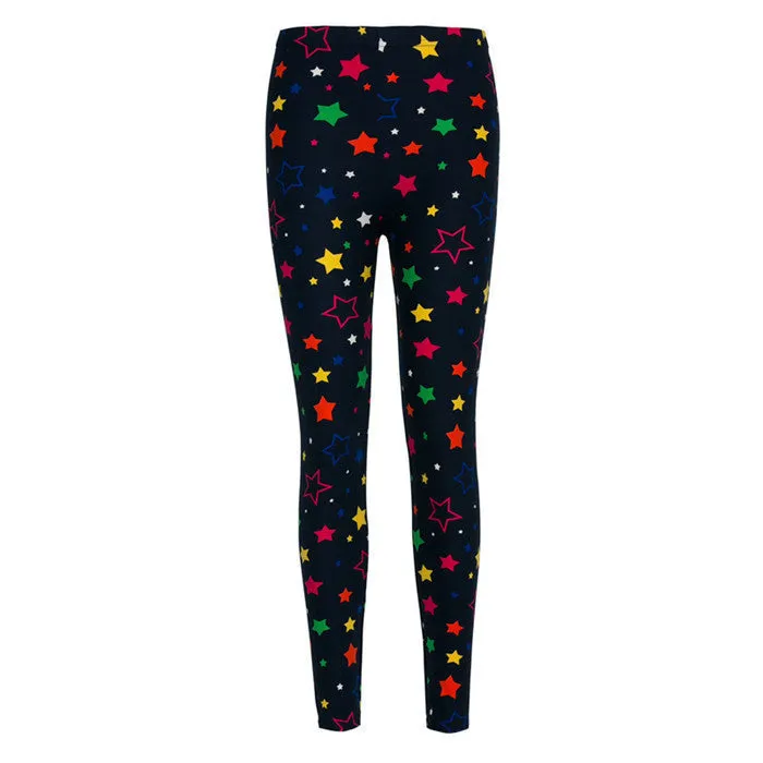 Lip Dot Cartoon Leggings Women With Print leggings soft hot thickness spandex /Cotton Pants Legging stretch female leggins