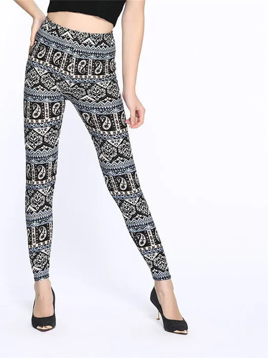 Lip Dot Cartoon Leggings Women With Print leggings soft hot thickness spandex /Cotton Pants Legging stretch female leggins