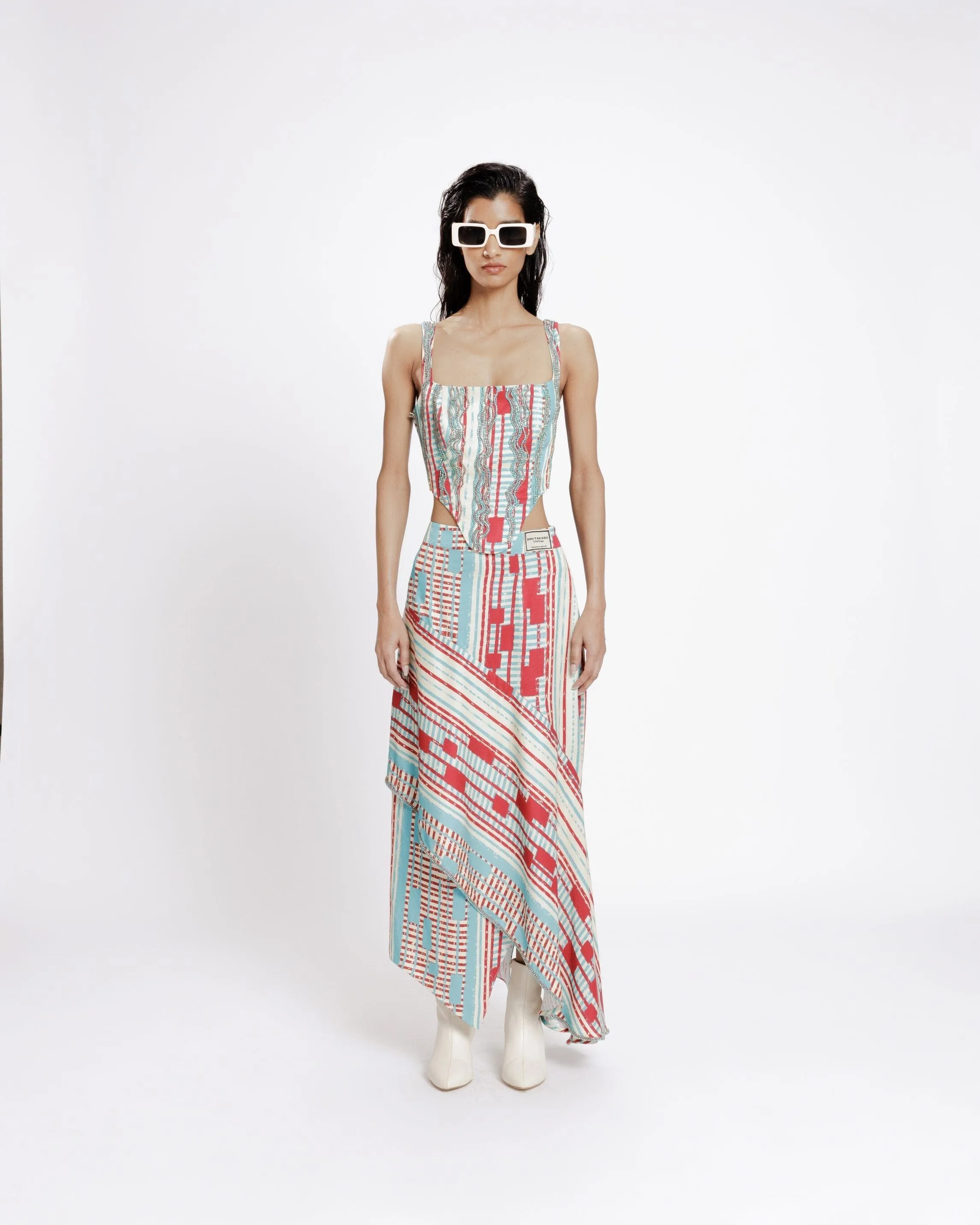 Local Shocal Asymmetrical Skirt