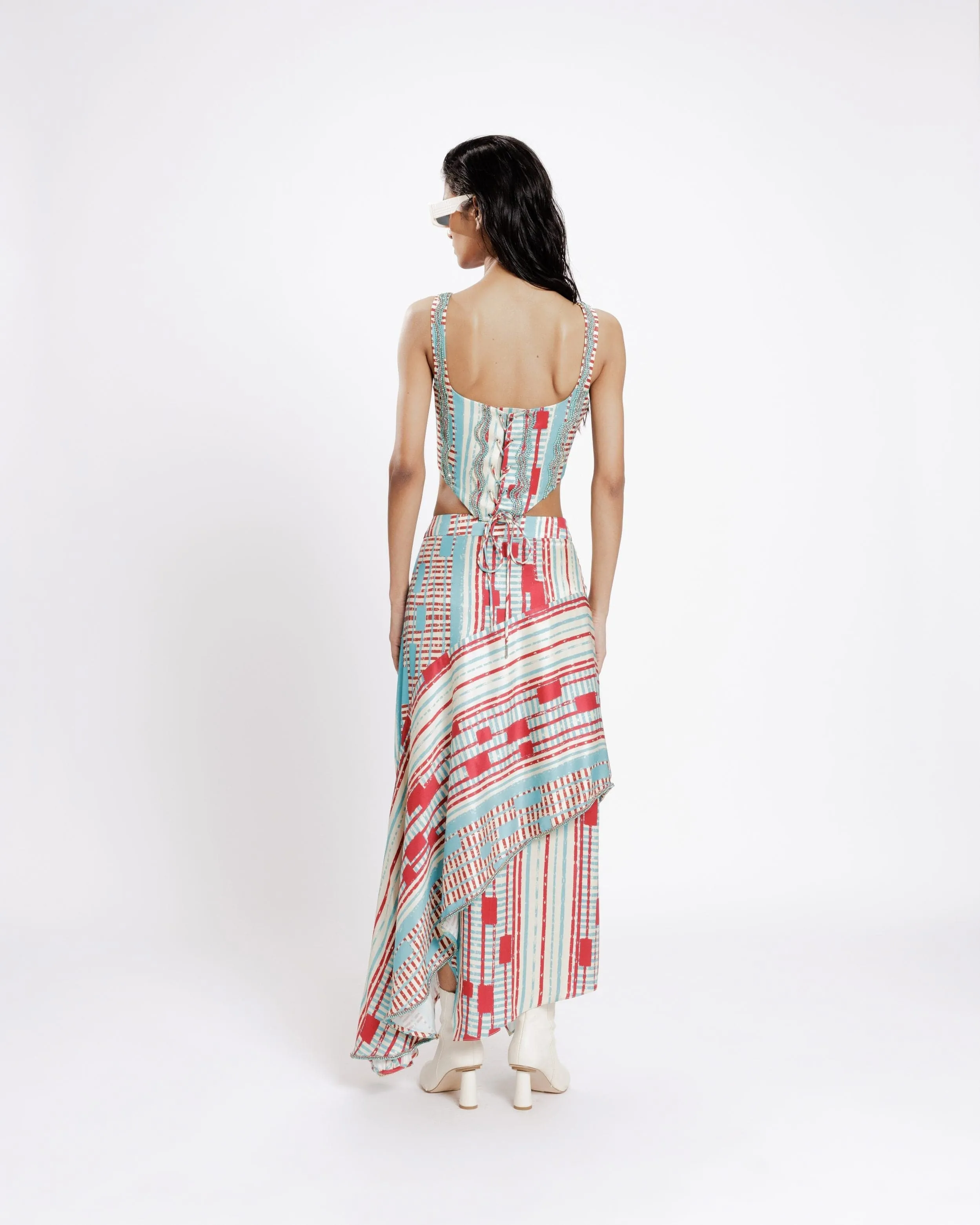 Local Shocal Asymmetrical Skirt