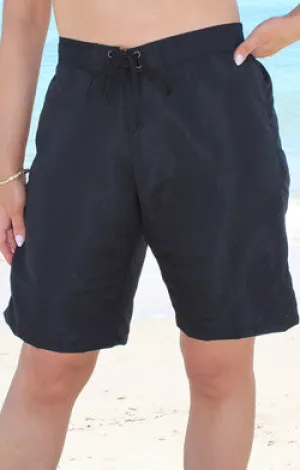 Long Boardshorts - Black