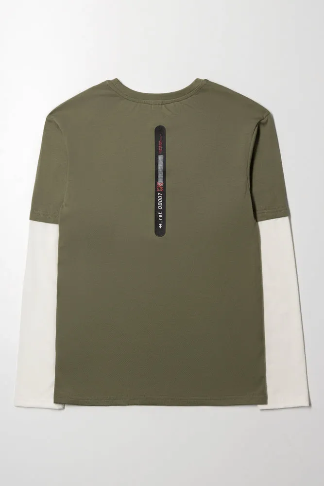 Long Sleeve T-Shirt Green