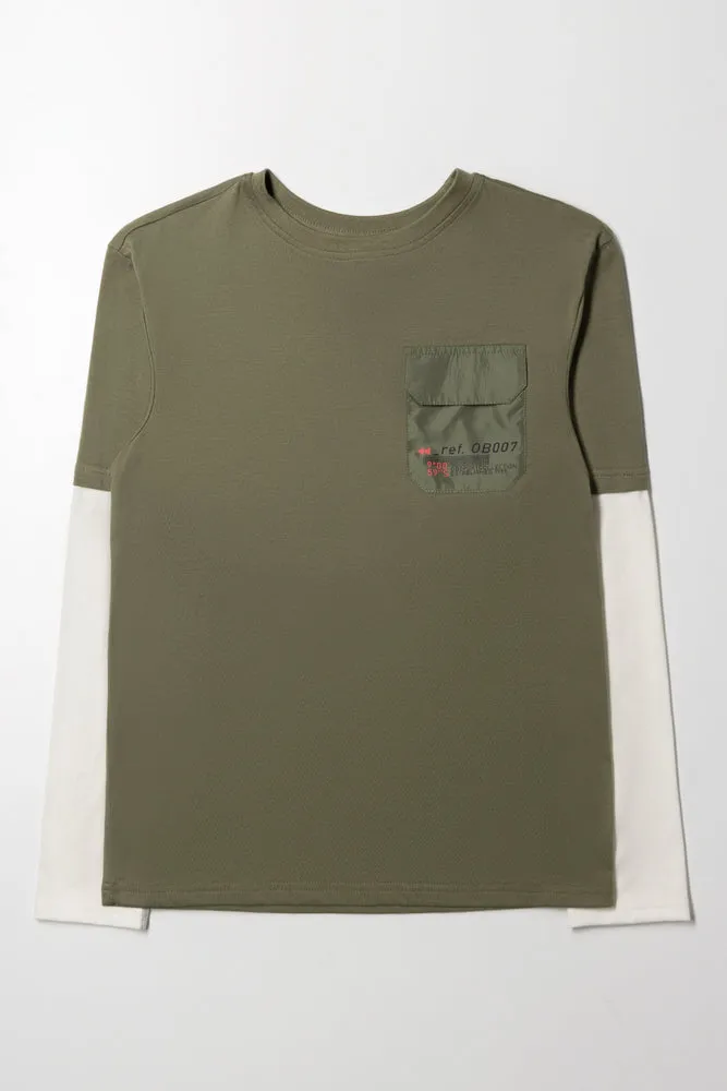 Long Sleeve T-Shirt Green