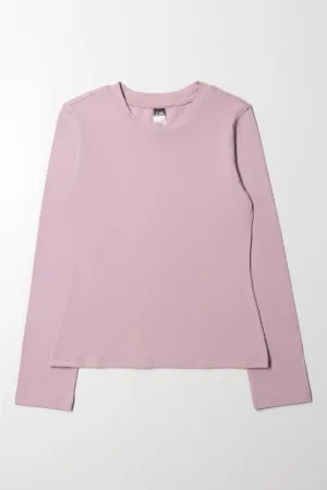 Long Sleeve T-Shirt Pink