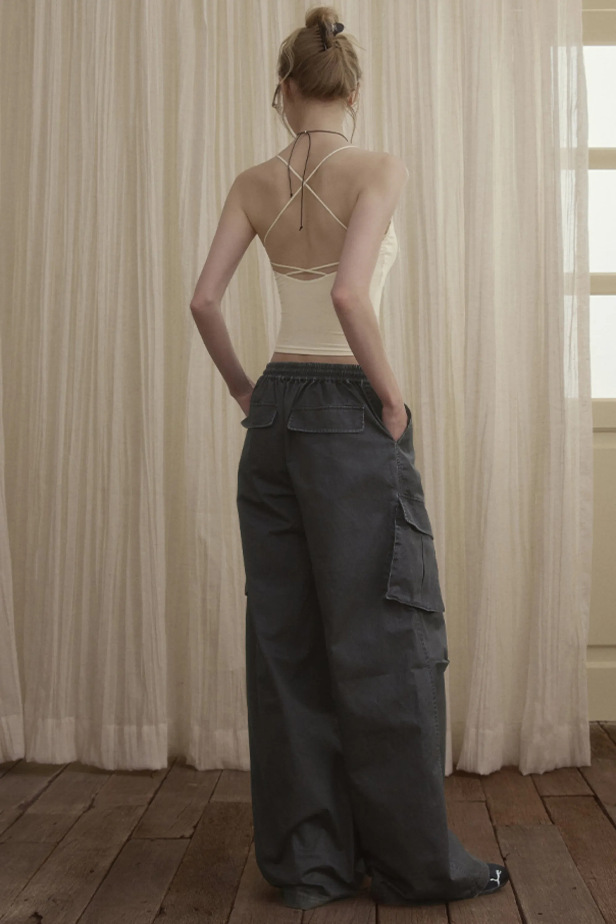 Loose Fit Straight Pants